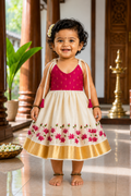 Floral Printed Kids Frock