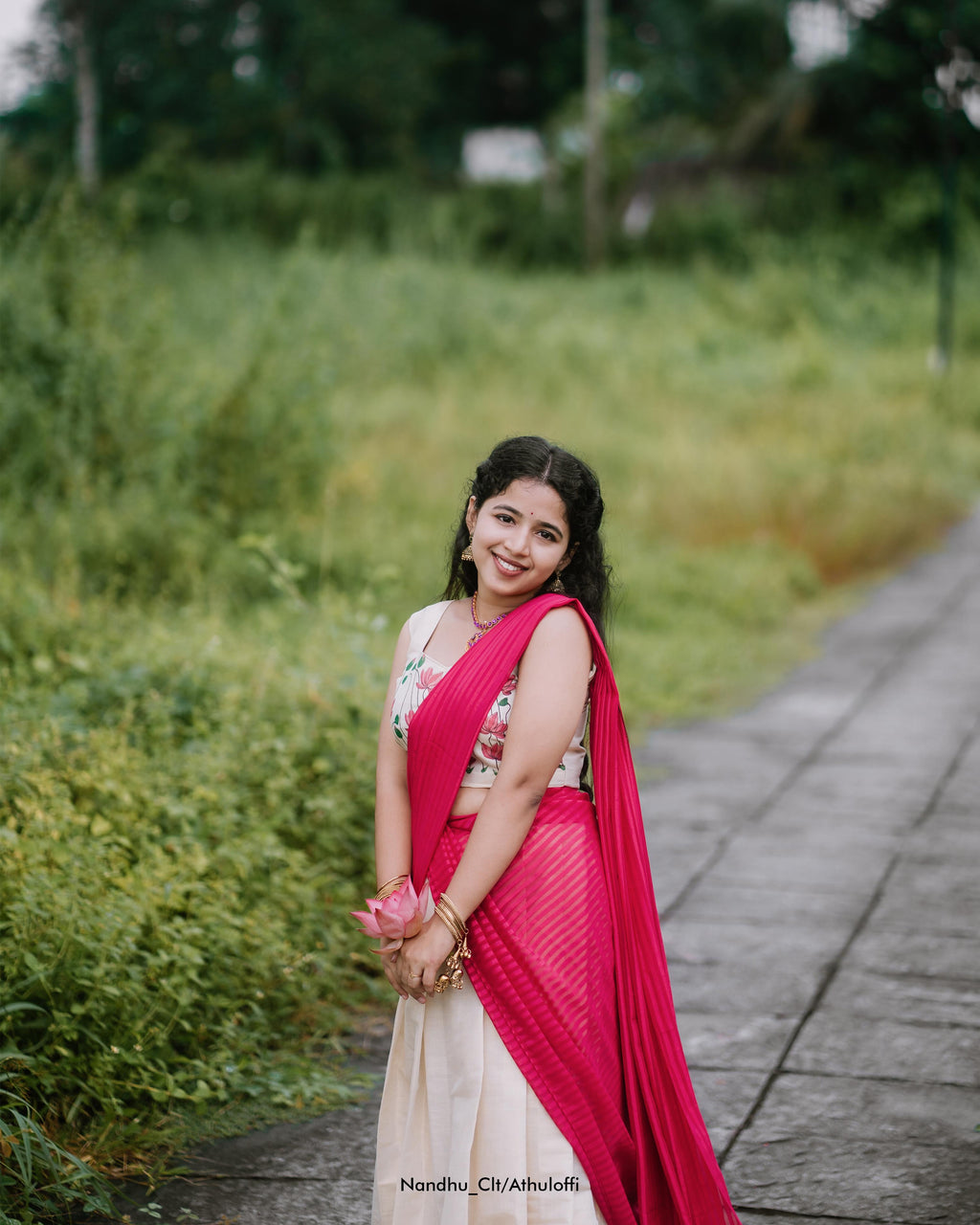 Half saree