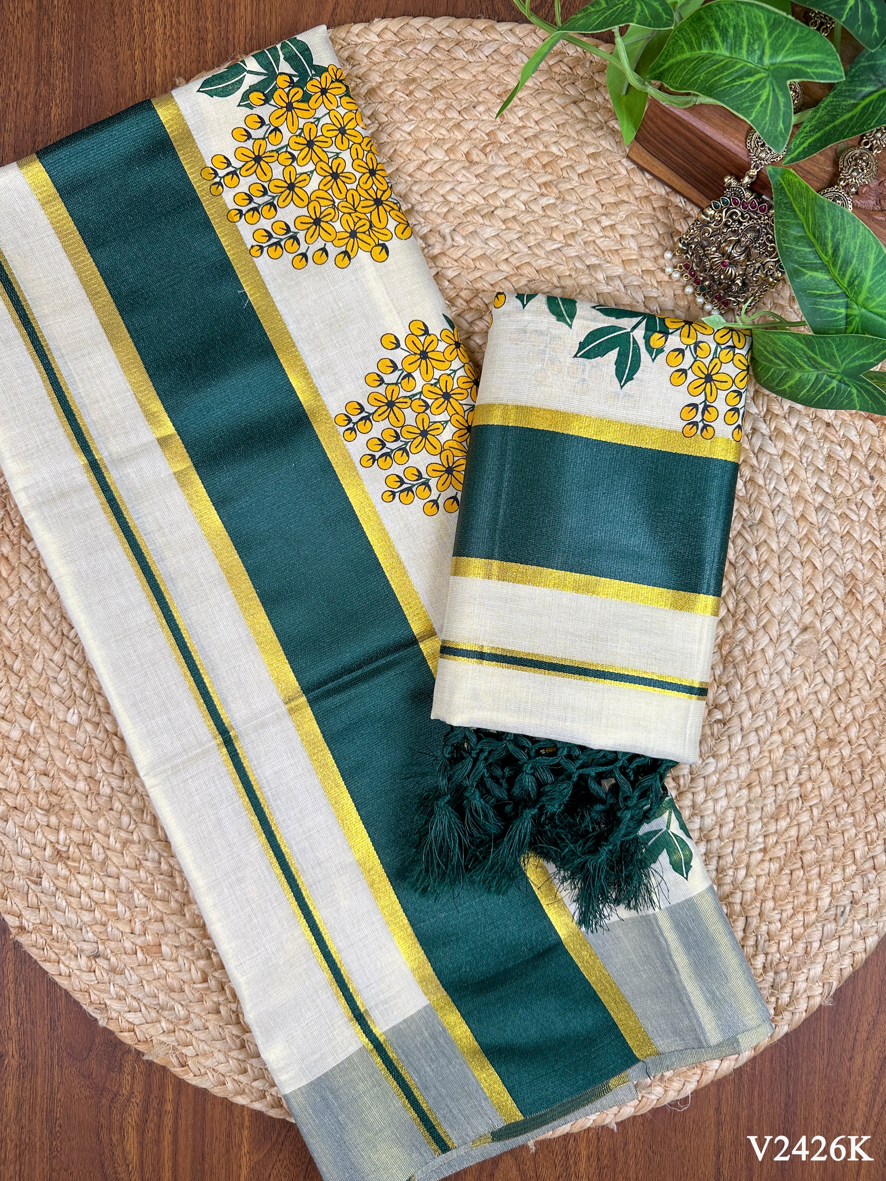 Golden Tissue Kanikonna Print