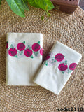 Cotton Gada Print S S Dual Colour Print WO Knjlm