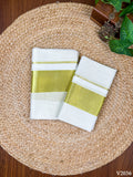 3" Cotton Stripe MJ Set Mundu
