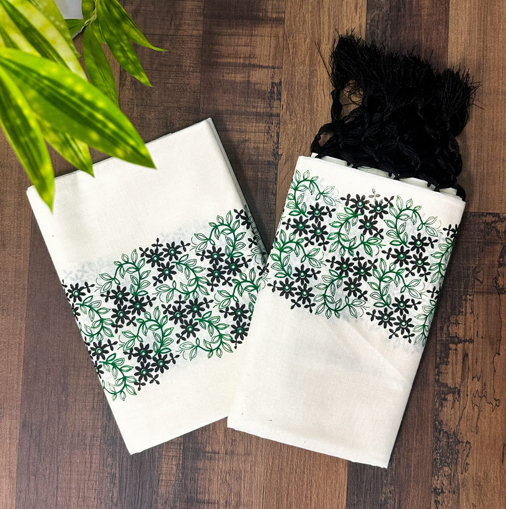 Cotton Printed Set Mundu