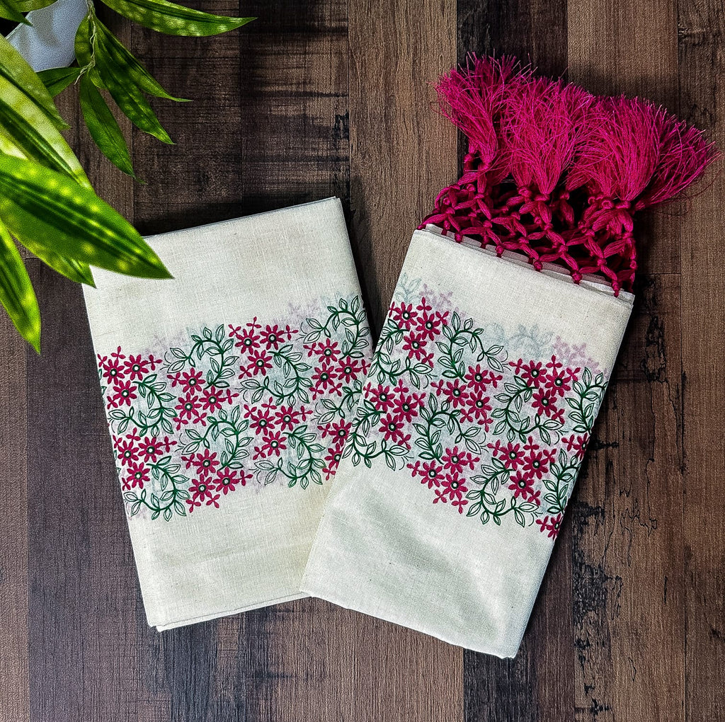 Cotton Printed Set Mundu
